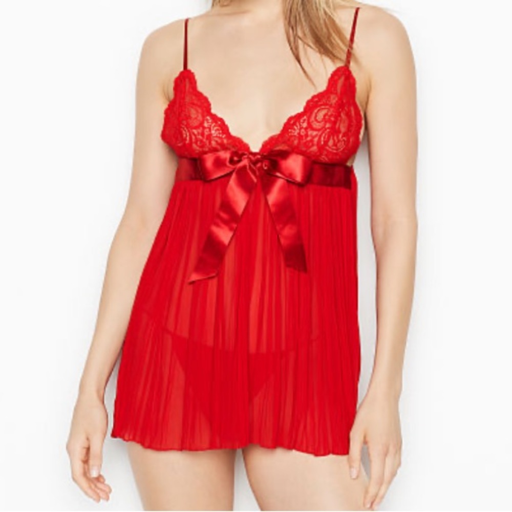 NWOT Pleated Babydoll